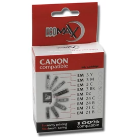 Utángyártott ECOMAX Tintapatron BCI-3Bk - EM3BK