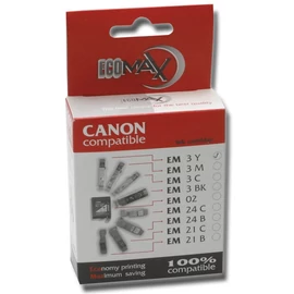 Utángyártott ECOMAX Tintapatron BCI-3Y - EM3Y