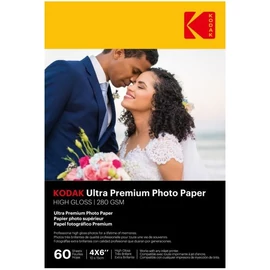 KODAK Ultra Premium fotópapír - RC Gloss 280g, 10x15, 60db