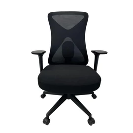 Aarven ,Fekete, 3D kartámla, deréktámasz, Irodai Szék  / 2db/