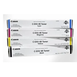 Utángyártott CANON CEXV49 Toner, Cyan 19000 oldal kapacitás INTEGRAL*