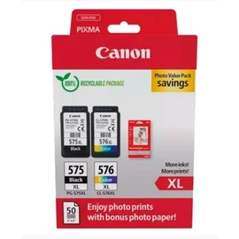 Canon PG575XL+CL576XL+10x15 GP501 fotópapír multipack