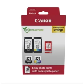 Canon PG575+CL576+10x15 GP501 fotópapír multipack