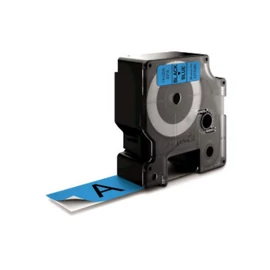 Utángyártott DYMO D1 D53716 24mm x 7m kék-fekete #S0720960
