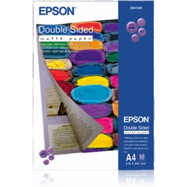 Epson matt kétoldalas fotópapír (A4, 50 lap, 178g)