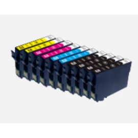 Utángyártott  EPSON T2991 Patron Black WHITE BOX