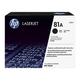 HP CF281A Toner Black 10.500 oldal kapacitás No.81A