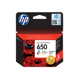 HP CZ102AE Tintapatron Color 200 oldal kapacitás No.650