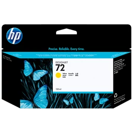 HP C9373 Patron Yellow 130ml No.72 (Eredeti)