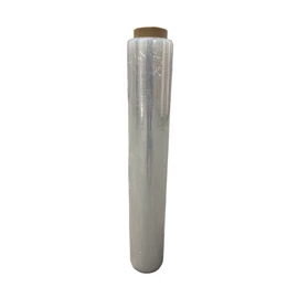 Kézi stretch fólia (Nyújtható, 23 mikron,Transzparens), 109m, 1,15kg fólia, 1,5 kg/tekercs