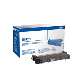 BROTHER Toner TN-2320, Nagy töltetű - 2600 oldal, Fekete