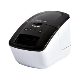 BROTHER Címkenyomtató QL-700, asztali, thermál, 93 címke/perc, 150mm/mp, USB, 300dpi, LED kijelző, DK címke
