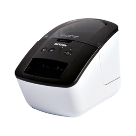 BROTHER Címkenyomtató QL-700, asztali, thermál, 93 címke/perc, 150mm/mp, USB, 300dpi, LED kijelző, DK címke