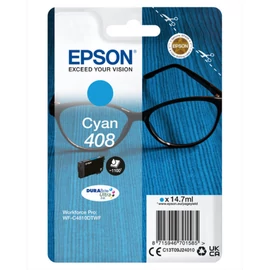 EPSON Tintapatron DURABrite Ultra tinta / Spectacles – 408/408L (Standard, Cyan)