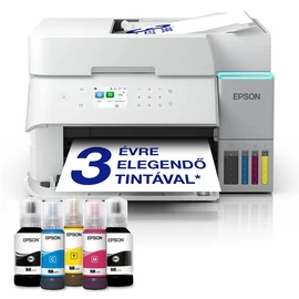 EPSON Tintasugaras nyomtató - EcoTank L6376 (A4, MFP, színes,4800x1200 DPI, 35 lap/perc, Full duplex, ADF, USB/LAN/Wifi)
