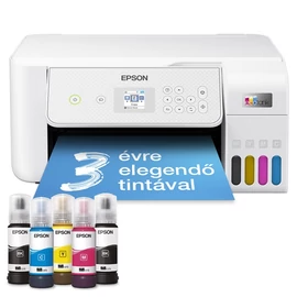 EPSON Tintasugaras nyomtató - EcoTank L3286 (A4, MFP, színes, 5760x1440 DPI, 33 lap/perc, USB/Wifi)