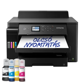 EPSON Tintasugaras nyomtató - EcoTank L11160 (A3+, színes, 4800x1200 DPI, 32 lap/perc, USB/LAN/Wifi)
