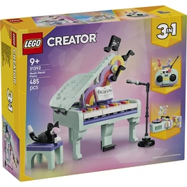 LEGO® Creator Zenés dekoráció cicával 31392