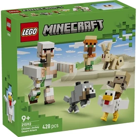 LEGO® Minecraft® Csirkezsoké, támadás a sivatagban 21592