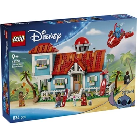 LEGO® | Disney Lilo és Stitch tengerparti háza, építőkészlet játék 43268