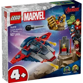 LEGO® | Marvel Amerika Kapitány vs. Thanos 2 minifigurával 76319