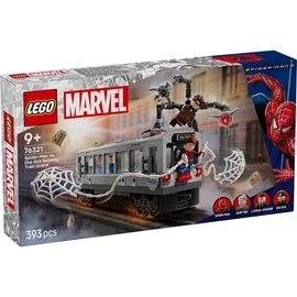 LEGO® | Marvel Pókember és Doc Ock csatája a metrókocsiban, építőjáték 76321