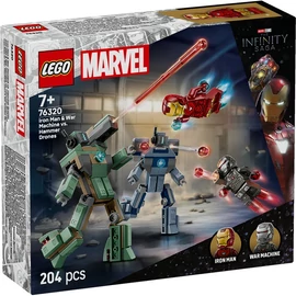 LEGO® | Marvel Vasember és Hadigép vs. Hammer-drónok, építőjáték 76320