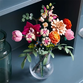 LEGO® Botanicals Rózsaszín virágcsokor, virágdekoráció 10342