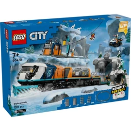 LEGO® City Felfedezők sarkvidéki expresszvonata, játék járműves szett 60470
