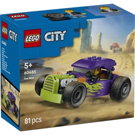 LEGO® City Hot Rod versenyautós építőjáték és minifigura 60485