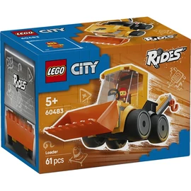 LEGO® City Járgányok – Építőipari rakodógép játéképítő-készlet 60483