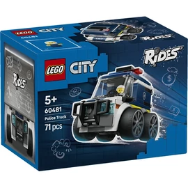 LEGO® City Járgányok – Rendőrségi teherautó játéképítő-készlet 60481