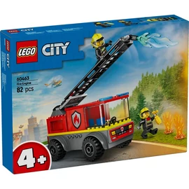 LEGO® City Létrás tűzoltóautó, játék tűzoltójármű, ajándék gyerekeknek 60463