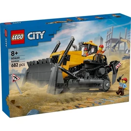 LEGO® City Sárga buldózer, építési területet megjelenítő játékkészlet 60466