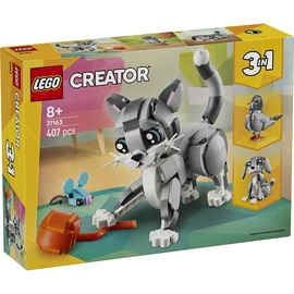 LEGO® Creator 3 az 1-ben Játékos cica, játék állatos szett 31163