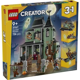 LEGO® Creator 3 az 1-ben Kísértetkastély, házat tartalmazó építőjáték 31167