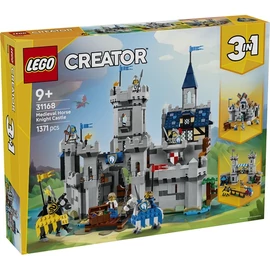 LEGO® Creator 3 az 1-ben Középkori lovagi vár, játékkészlet és építőjáték 31168
