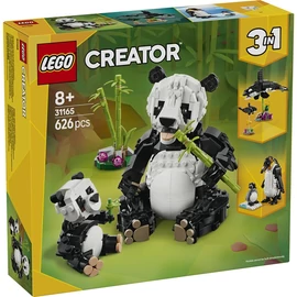 LEGO® Creator 3 az 1-ben Vadállatok: Pandacsalád, játékkészlet 31165