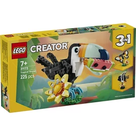 LEGO® Creator 3 az 1-ben Vadállatok: Trópusi tukán, figurát tartalmazó játékkészlet 31173