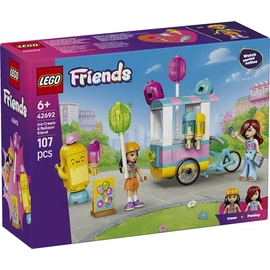 LEGO® Friends Fagylalt- és léggömbárus, építőkészlet 42692