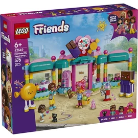 LEGO® Friends Heartlake City édességbolt, történetmesélős játék izgalmas szituációkkal 42649
