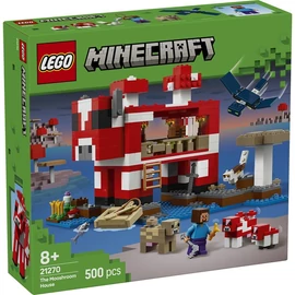 LEGO® Minecraft® A múúmbák háza, szigeten játszódó, gamer játékkészlet gyerekeknek 21270