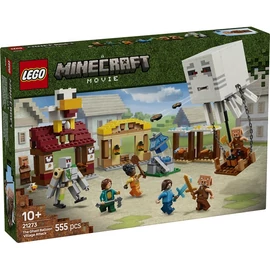 LEGO® Minecraft® A szellemléghajó és falutámadás, ajándék játék gamereknek, gyermekeknek 21273