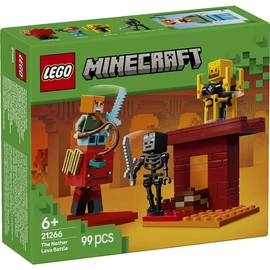 LEGO® Minecraft® Csata az alvilági lávatónál gamerjáték gyerekeknek 21266