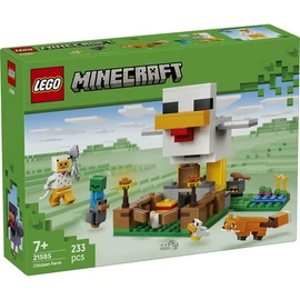 LEGO® Minecraft® Csirkefarm – Gaming építőjáték 21585