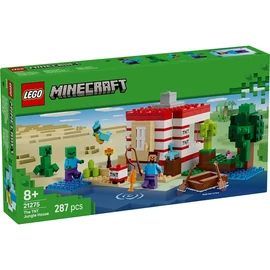 LEGO® Minecraft® Dinamitház a dzsungelben, videójátékon alapuló, gyűjthető játék 21275