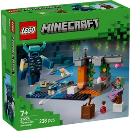 LEGO® Minecraft® Találkozás az Őrzővel, gyűjthető, videójátékon alapuló termék 21274