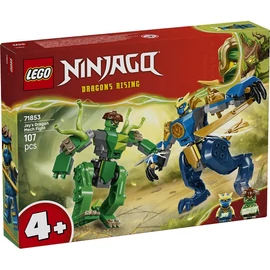 LEGO® NINJAGO® Jay csatája sárkánypáncélban – Robotos játék 71853