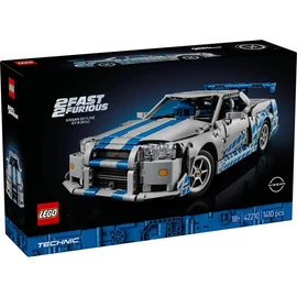 LEGO® Technic 2 Fast 2 Furious Nissan Skyline GT-R (R34) autómodellszett 42210