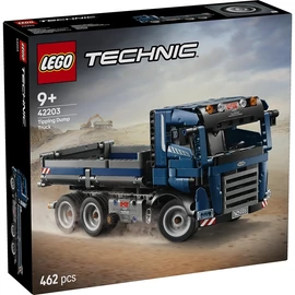 LEGO® Technic Billenőplatós teherautó, kék színű, játék építőipari munkagépet tartalmazó szett 42203